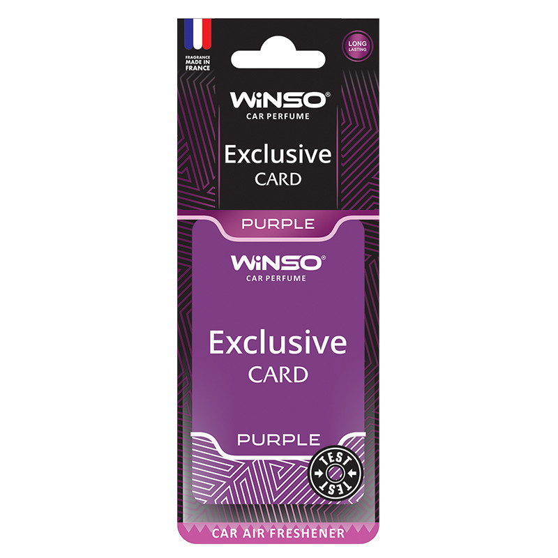 Ароматизатор картка Card Exclusive Purple Winso (50) 533150