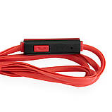 Навушники накладні Kusen KS-611 ExtraBass червоні навушники з мікрофоном, фото 4