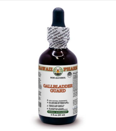 Hawaii Pharm Gallbladder Guard Alcohol-FREE / Підтримка жовчного міхура без спирту 120 мл
