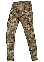Тактичні штани чоловічі ТТХ ріп-стоп 30% бавовни, мультикам 50