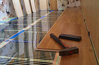 Інфрачервоний плівковий тепла підлога під ламінат