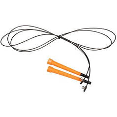 Швидкісна скакалка CABLE JUMPROPE orange