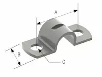 331532 Хомут 4300 Clamp Only Stainless