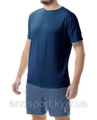 Футболка чоловіча TYR Men’s SunDefense Short Sleeve Shirt, Navy, L, фото 2