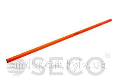 Палка для гімнастики SECO® 1 м помаранчевого кольору