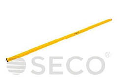 Палка для гімнастики SECO® 1.5 м жовтого кольору
