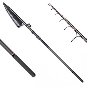 Карпове вудлище Feima Obsidian Carp Carbon IM8 TELE 3.90м 3.5lb телескопічне вудлище