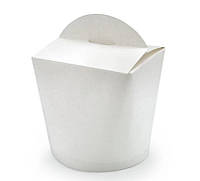 Коробка для локшини Turkey білій 2pe 500 мл d8,2 см h9 см паперова (011501/50/300)