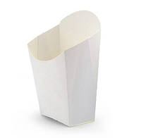 Коробка для фри Turkey білий "m" 11,5х6,5 см бумажное (013913/100/1800)