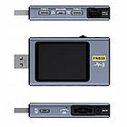USB тестер струму, напруги, ємності, Bluetooth, FNIRSI FNB58, фото 3