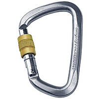 Карабин Singing Rock D Steel Lock Screw Gate 50kN (SR K4080.ZO)