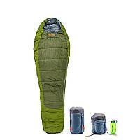 Спальный мешок Pinguin Comfort PFM (-1/-7°C), 185 см - Left Zip, Khaki (PNG 234145)