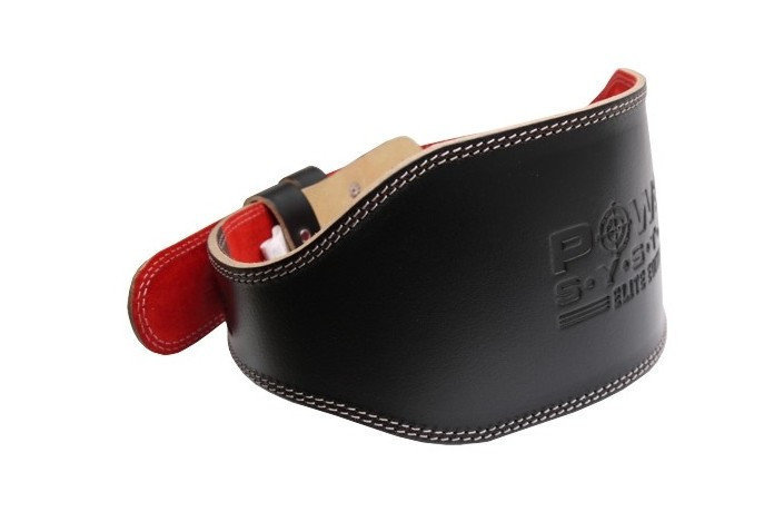 Пояс для важкої атлетики Power System PS-3030 Elite Edition шкіряний Black XL