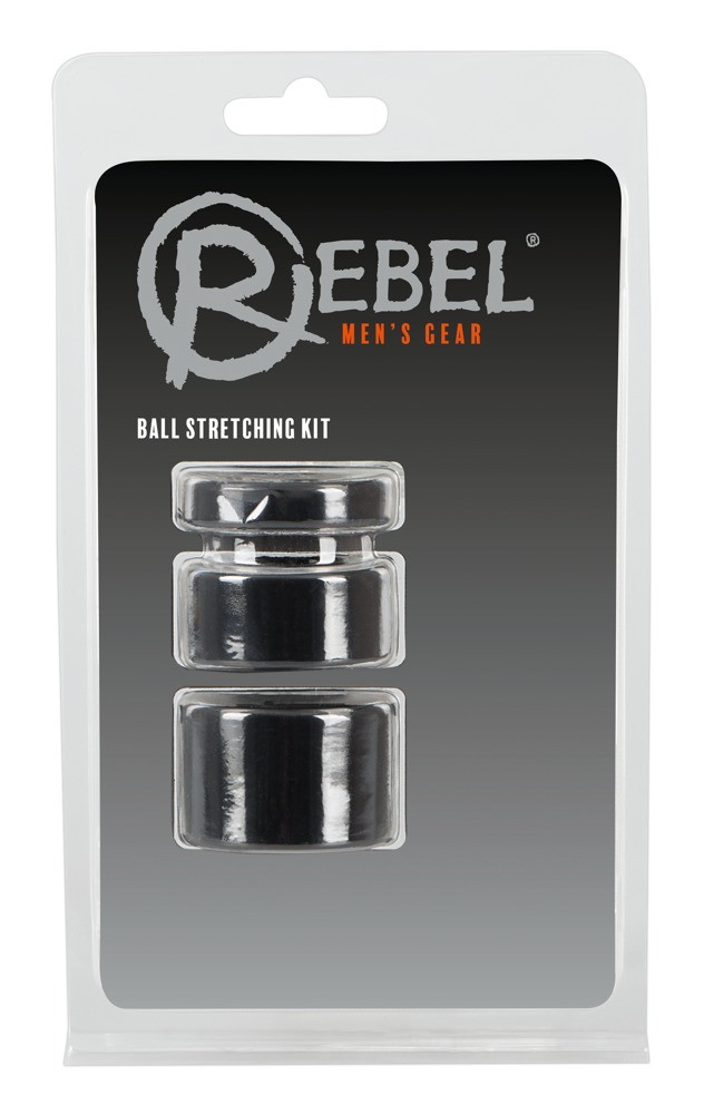 Набір ерекційних кілець для мошонки (3шт.) Ball Stretching Kit