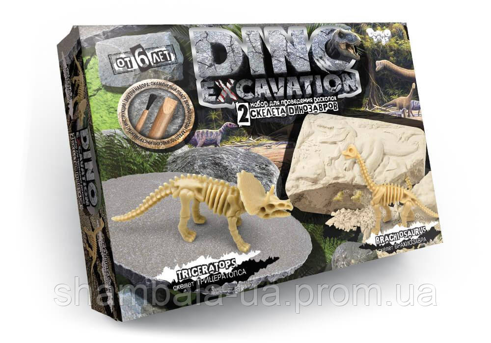 Набір для юних дослідників-палеонтологів Danko toys "DINO EXCAVATION" (072142)