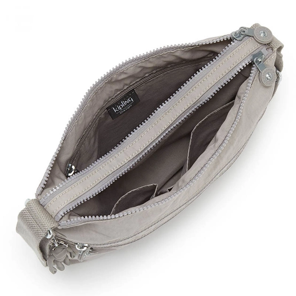 Сумка женская Kipling Alvar 5л Grey Gris K13335_89L - фото 4 - id-p1834414820