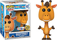 Золотой билет Funko Geoffrey (эксклюзив для игрушек R Us) POP! Виниловая фигурка Ad Icons + 1 набор колле