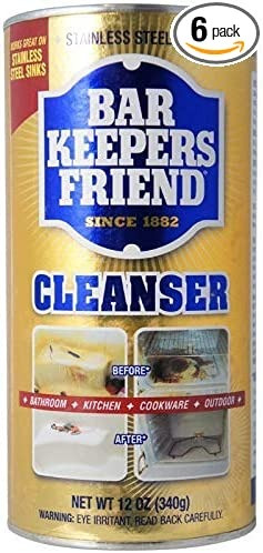 Миючий і поліруючий засіб, Bar Keepers Friend, 340 г