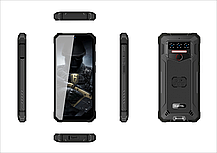 Смартфон Oukitel WP23 Black 4G NFC 4/64gb 10600mAh Android 13 Global + скло, фото 6