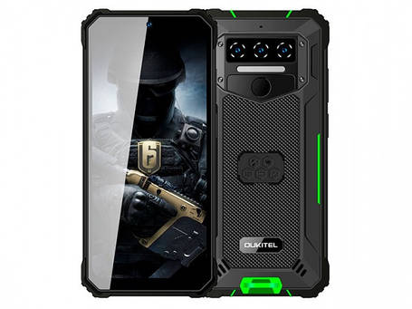 Смартфон Oukitel WP23 Green 4G NFC 4\64gb 10600mAh Android 13 Global, фото 1