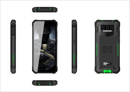 Смартфон Oukitel WP23 Green 4G NFC 4\64gb 10600mAh Android 13 Global, фото 3