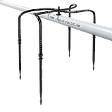 Сліпа двошарова трубка для крапельного зрошення SYMMER Irrigation 25*1,8 мм ПЕ біла 100 м, фото 2