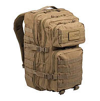 Тактический рюкзак MIL-TEC Песочный/ Военный рюкзак на 36 литров/ Армейский штурмовой рюкзак с системой MOLLE
