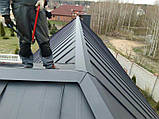 Монтаж покрівельних планок Монтаж додаткових елементів для покрівлі Оцінковані спецпланки з листового металу., фото 2