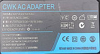 Блок живлення CWK 90W 19V=4.74A 5.5x2.5mm(SAM90U) Б/В, фото 5