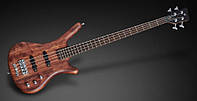 Бас-гитара WARWICK Teambuilt Pro Series Corvette Bubinga, 4-String, A/A (Natural Transparent Satin)