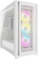 Корпус Corsair iCUE 5000D RGB AirFlow Tempered Glass White (CC-9011243-WW) без БЖ