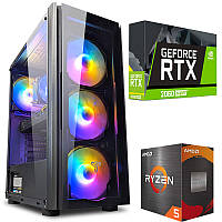 Игровой компьютер ПК ZEVS PC12710R RYZEN 5 6 ядер + RTX 2060 SUPER 8GB +16GB DDR4