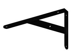 Кронштейн для полиці (220 мм) чорний