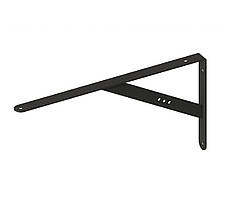 Кронштейн для полиці (320 мм) чорний