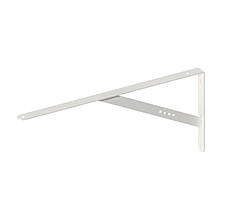 Кронштейн для полиці (370 мм) білий