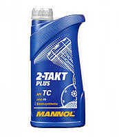 Олива 2Т мотоциклетна напівсинтетика MANNOL 2-Takt Plus 7204 1л