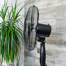 Вентилятор підлоговий Holmer HFS-1217B Black, фото 4