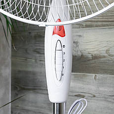 Вентилятор для підлоги Holmer HFS-1218W Білий, фото 4