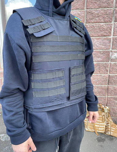 Купить CASADA Бронежилет 3-го класса ДСТУ 8782:2018 Серо-черный, цена ...