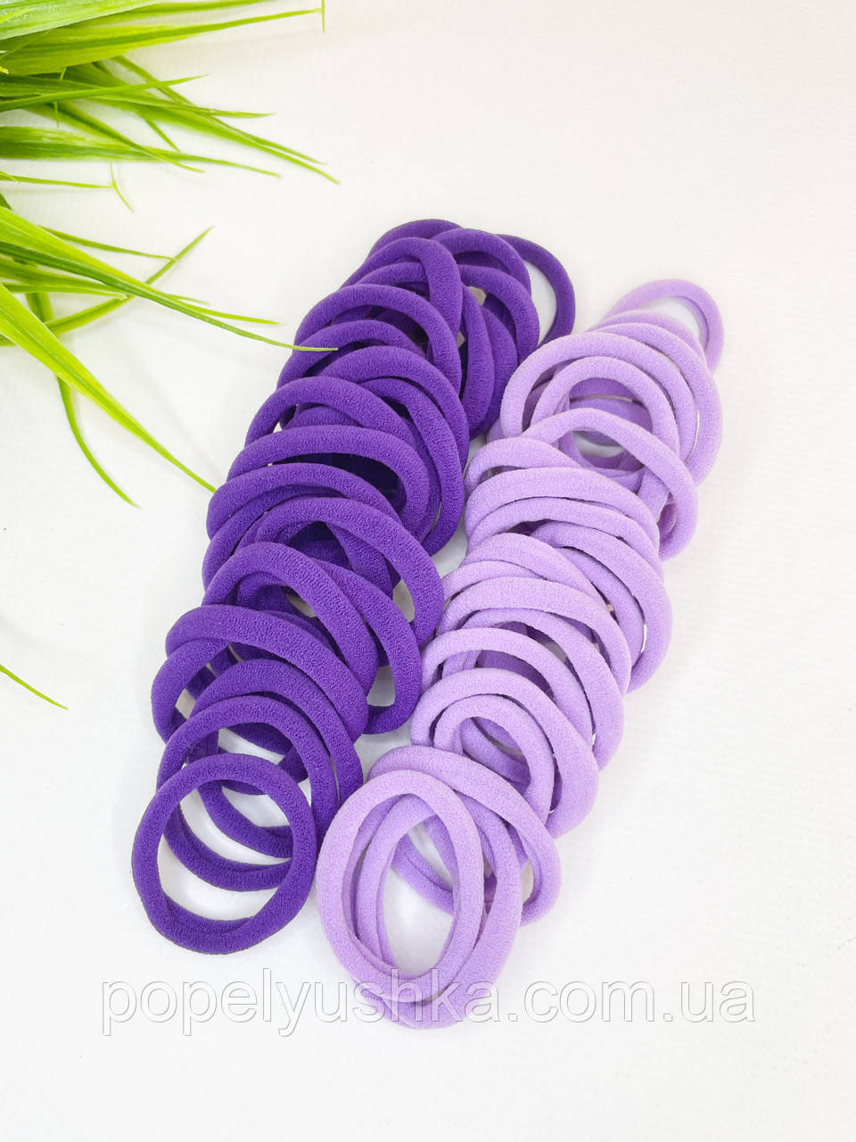 Резинки мікрофібра 4 см бузковий міх, фото 1