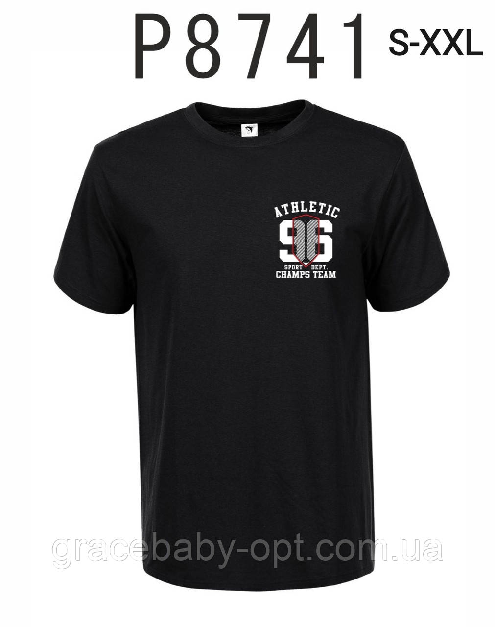 Футболкa чоловіча оптом, Glo-story, S-2XL рр, № MPO-P8741