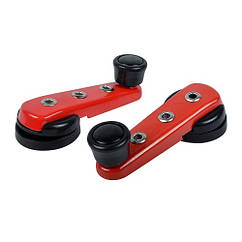 Ручки віконні червоні EL 100 530