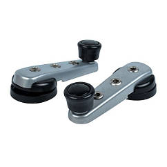 Ручки віконні срібні (к-т 2 шт.) EL 100 540