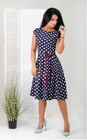 Сукня літня молодіжна з принтом розміри 44, 46., фото 1