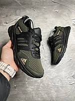Кросівки чоловічі Adidas Climacool Olive шкіра-сітка