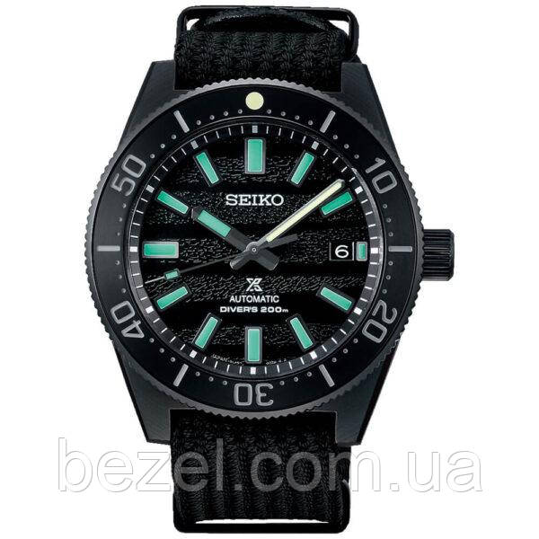Чоловічий годинник Seiko Prospex 62MAS The Black Series Limited Edition SLA067J1
