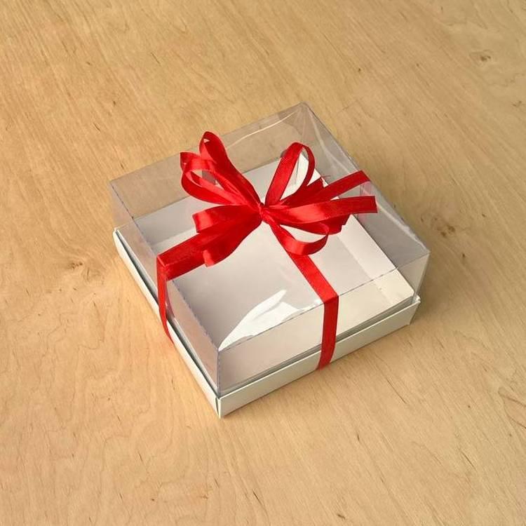 Купить Коробка для бенто-торта, десерта 150х150х80 прозрачная/ПЭТ, цена ...