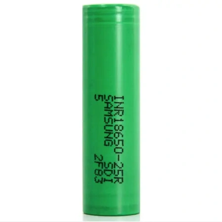 Акумулятор Li-ion Samsung 18650 NR18650-25R 2500mah (20А) Зелений, фото 1