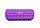 Масажний ролик для йоги та фітнесу Grid Roller 33 см v.1.2 фіолетовий піна EVA, фото 3