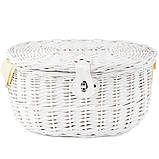 Кошик для пікніка Зустріч на 2 персони білий, фото 3